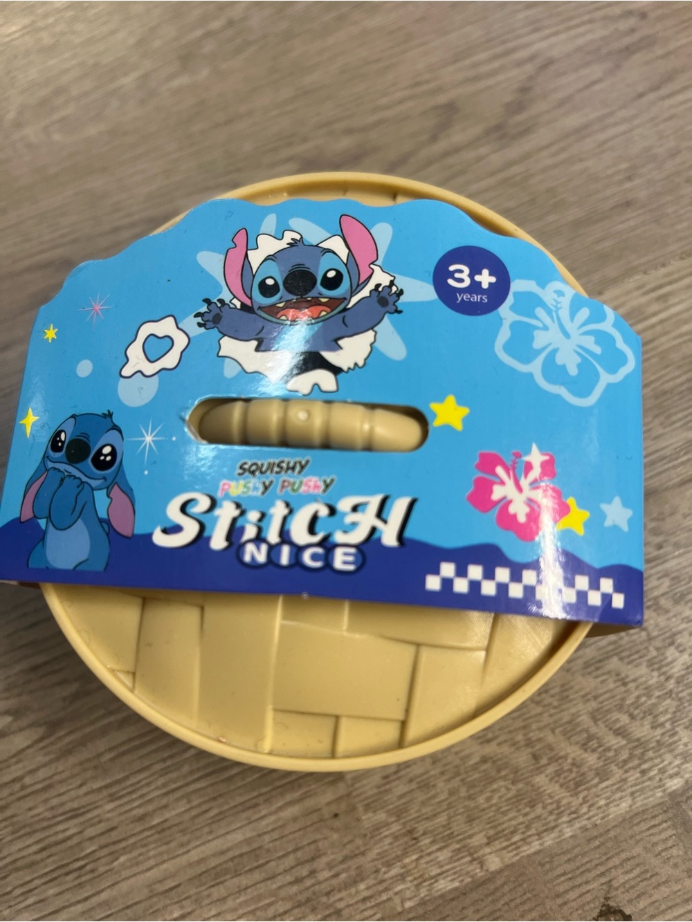 Stitch Nice Squishy Plush Toy - Blue and Cream